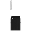 vidaXL Juego de Muebles de Baño 2 pcs Roble Negro 90 x 38.5 x 46 cm
