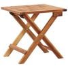 vidaXL Mesa de centro plegable de jard&iacute;n madera de acacia 40x40x40 cm