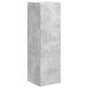 vidaXL Conjunto de mueble de TV 4 pcs Gris Concreto