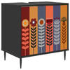 vidaXL Mueble de Cuarto de Ba&ntilde;o ESSEN Roble Negro 60 x 40 x 61 cm