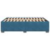 vidaXL Estructura de cama de terciopelo azul 140x190 cm