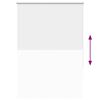 vidaXL Estor Enrollable Opaco Blanco 110x175 cm Tela Ancho 105,7 cm