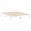 vidaXL Estructura de cama madera de ingeniería blanca 120x200 cm