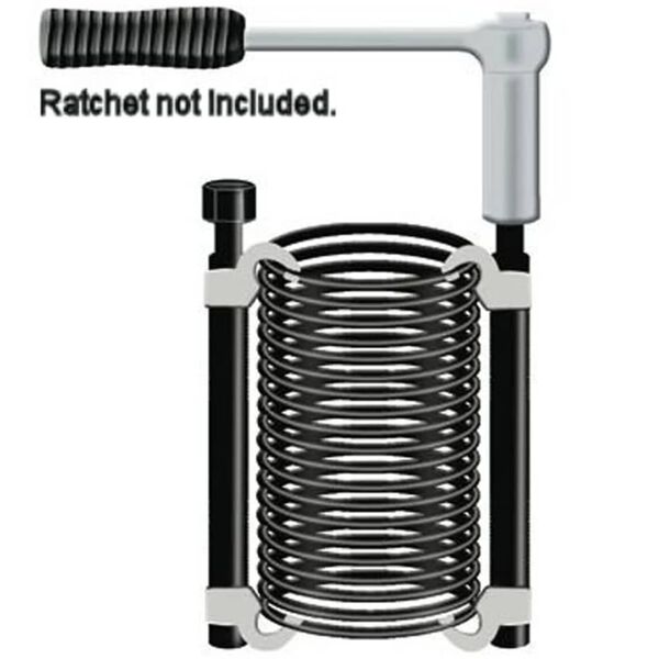 Br&uuml;der Mannesmann Llave de muelle 300 mm 2 piezas metal 258-1 NEW.