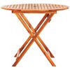 vidaXL Set de comedor de jard&iacute;n plegable 5 pzas madera eucalipto