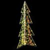 vidaXL &Aacute;rbol de Navidad con 160 LED C&aacute;lido 150 cm PET