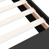 vidaXL Estructura de cama madera de ingenier&iacute;a negra 140x190 cm