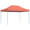 vidaXL Carpa de Fiesta Terracota 279 x 410 x 315 cm Tela Oxford