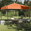 vidaXL Carpa Tipo Dosel Pop-up Naranja 250 x 250 cm tela