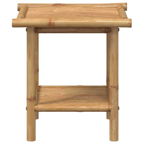 vidaXL Mesa de centro de bamb&uacute; 45x45x45 cm