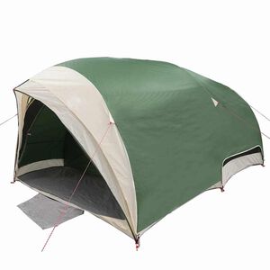vidaXL Tienda t&uacute;nel con techo Verde 410 x 285 x 198 cm tafet&aacute;n