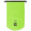 vidaXL Bolso acu&aacute;tico impermeable verde PVC 30 L