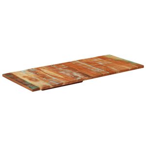 vidaXL Tablero de mesa rectangular madera maciza 60x140 cm 25-27 mm