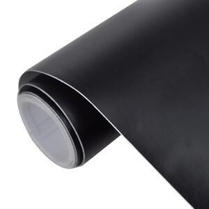 vidaXL L&aacute;minas para coches 2 uds negro mate 100x150 cm+50x150 cm