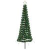vidaXL &Aacute;rbol de Navidad de espumill&oacute;n con luces LED y estaca EKENAS