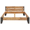 vidaXL Estructura de cama madera acacia acabado cepillado 160x200 cm