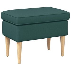 vidaXL Reposapi&eacute;s Verde oscuro 55 x 35 x 41 cm