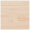 vidaXL Tablero de mesa cuadrado madera maciza de pino 50x50x1,7 cm
