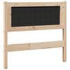 vidaXL Cabecero Otro Marr&oacute;n 100 cm Madera maciza de pino