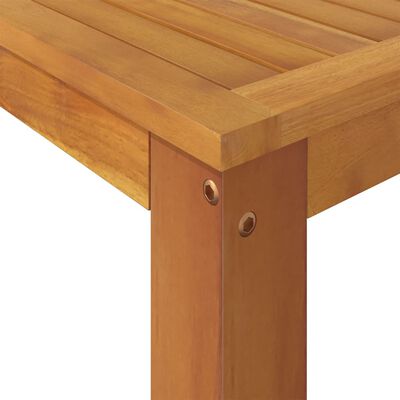 vidaXL Juego muebles de bar para jardín 5 pzas madera de acacia maciza