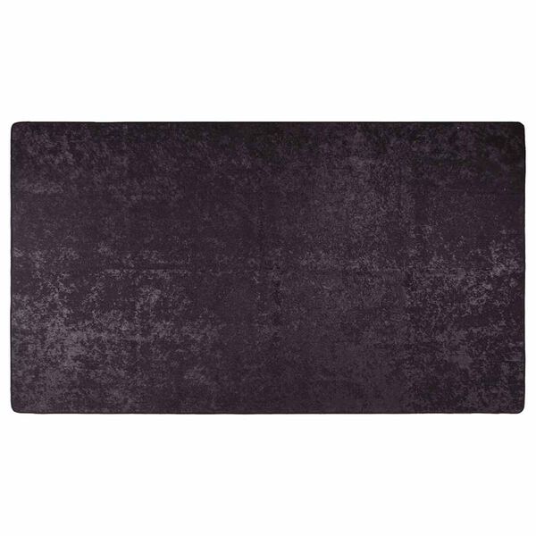 vidaXL Alfombra lavable gris antracita 190x300 cm