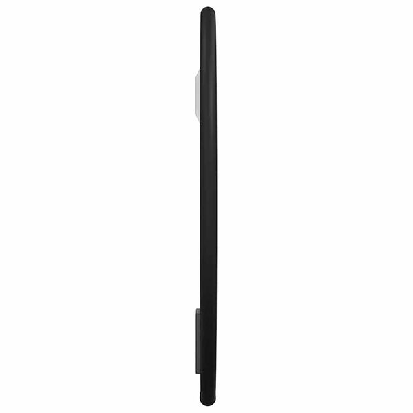 vidaXL Espejo de pared redondo negro Ø20 cm