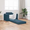 vidaXL Sof&aacute; cama Azul 98 x 71 x 83 cm Terciopelo