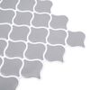 vidaXL Baldosa Lanturn 10 pcs Gris 27 x 27 cm Poliuretano y PET