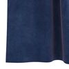 vidaXL Cortinas opacas 2 pcs Azul Oscuro 140 x 140 cm Terciopelo