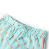 Pantalones cortos infantiles con cordón menta claro 128