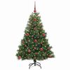 vidaXL &Aacute;rbol de Navidad artificial con 150 LED Verde 120 cm PE y PVC