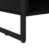 vidaXL Gabinete de TV con caj&oacute;n Roble Negro 100 x 36 x 49,5 cm