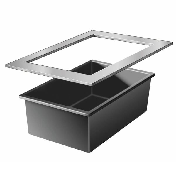 Ubbink Quadra C3 Marco de Acero Inoxidable de Estanque