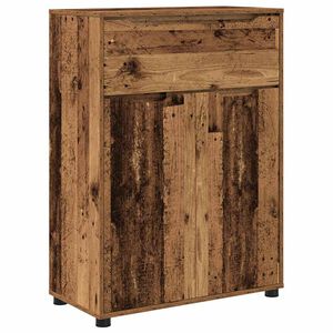 vidaXL Gabinete de Ba&ntilde;o con caj&oacute;n Madera Vieja 72,5 x 36,5 x 100 cm