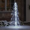 vidaXL &Aacute;rbol de Navidad con 160 LED Fr&iacute;o 150 cm Acr&iacute;lico