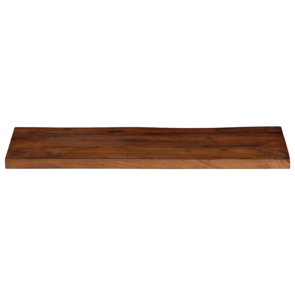 vidaXL Tablero mesa rectangular madera maciza reciclada 80x30x3,8 cm