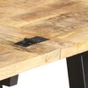 vidaXL Mesa de centro extensible madera maciza de mango 160x70x45 cm