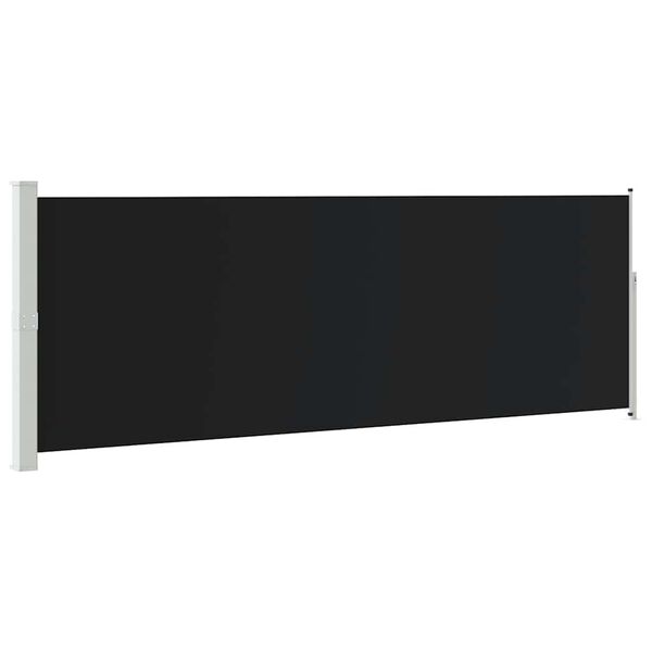 vidaXL Toldo lateral retráctil 160x500 cm negro