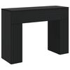 vidaXL Mesa de centro Negro 102 x 35 x 75 cm Madera de ingenier&iacute;a