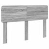 vidaXL Cabecero Gris Sonoma Madera de ingenier&iacute;a