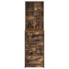 vidaXL Alacena Roble ahumado 40 x 41 x 135 cm Madera contrachapada