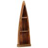 vidaXL Estanter&iacute;a barca madera maciza reciclada 39x27x127 cm