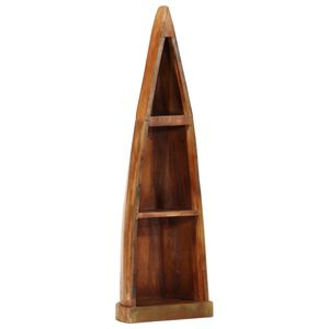 vidaXL Estanter&iacute;a barca madera maciza reciclada 39x27x127 cm