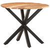 vidaXL Mesa auxiliar de madera maciza de acacia 68x68x56 cm