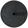 vidaXL Base para sombrilla Negro &Oslash;38-48 mm PE, concreto e hierro