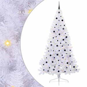 vidaXL &Aacute;rbol de Navidad artificial con 300 LED 240 cm PVC y Acero