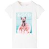 Camiseta infantil color crudo 116