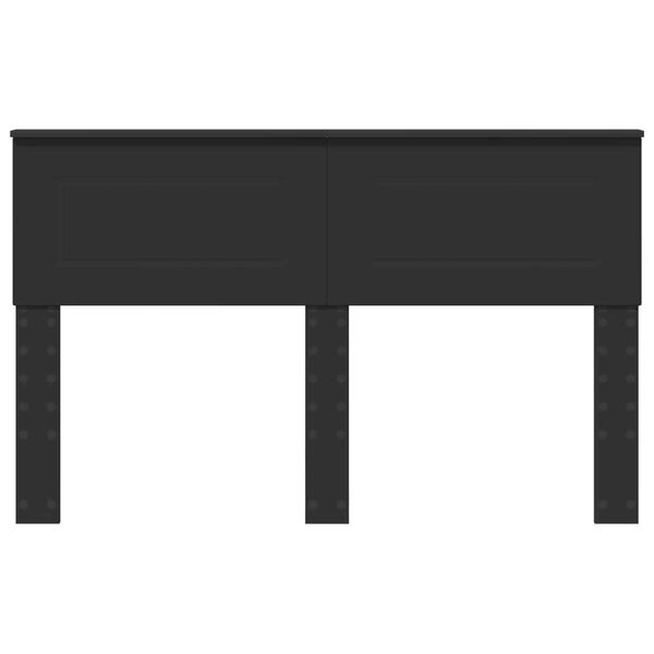 vidaXL Cabecero Roble Negro 150 cm Madera contrachapada