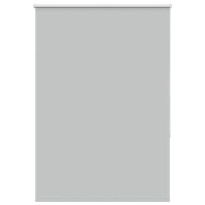 vidaXL Estor Enrollable Opaco gris claro 115x130 cm Tela Ancho 110,7cm