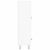 vidaXL Aparador alto madera de ingenier&iacute;a blanco 69,5x31x115 cm